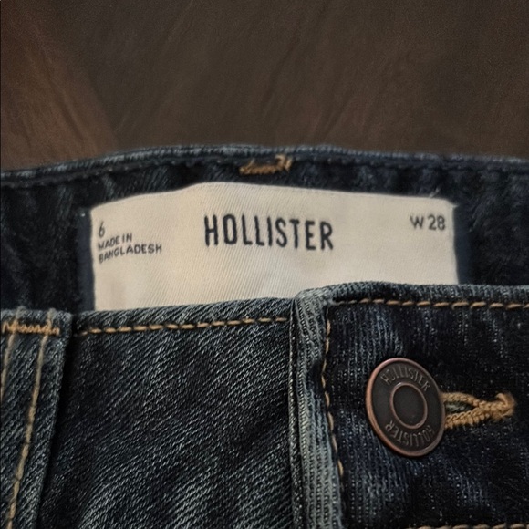 Blue Denim Mini Skirt - Picture 5 of 7